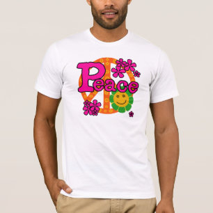 60s Style Peace T-Shirt