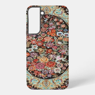 60s Vintage Persian Turkish Floral Flower Pattern Samsung Galaxy Case