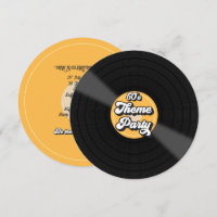 60's Vintage Record-Themed Retro Party