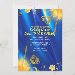 60th 50th 40th Birthday Party Invitation, Invitation