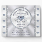 60th, 75th, 100th Birthday Gift Ideas or ANY AGE