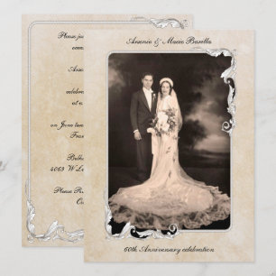 60th Anniversary Celebration Invitation