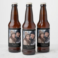 60th Anniversary Elegant Script Photo