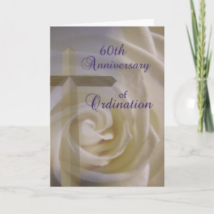 60th Anniversary of Ordination Card