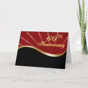 60th Anniversary Party invitation