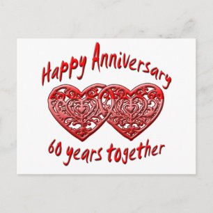60th. anniversary postcard