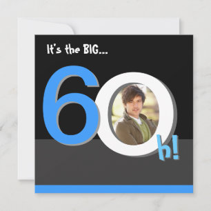 60th Big 6Oh! Photo Template Birthday Party