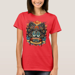 60th Birthday 1964 Year of Dragon Chinese New Year T-Shirt