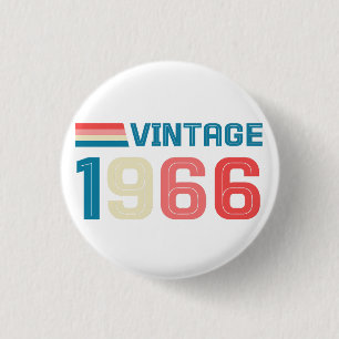 60TH BIRTHDAY 3 CM ROUND BADGE