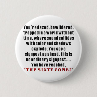 60th Birthday 6 Cm Round Badge