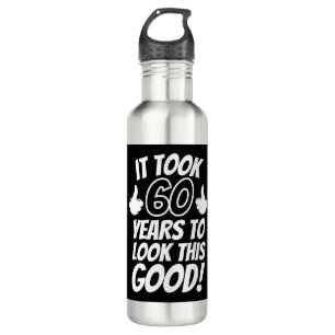 60th Birthday 710 Ml Water Bottle