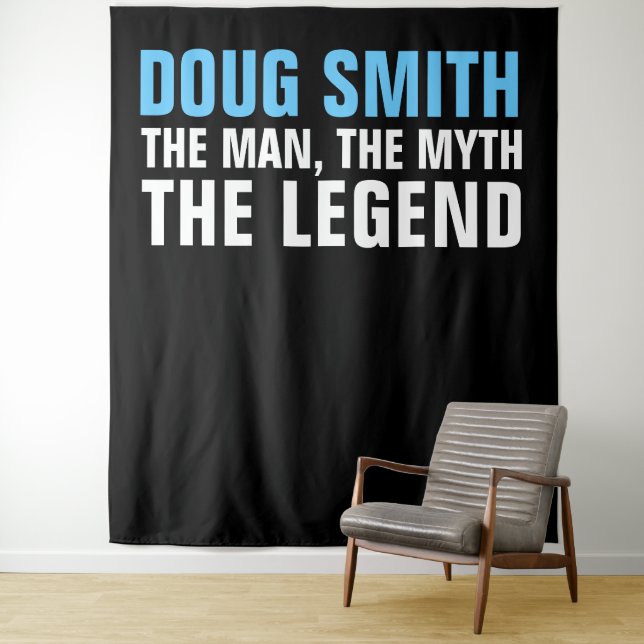 60th Birthday backdrop / banner / photo booth Tapestry (In Situ)