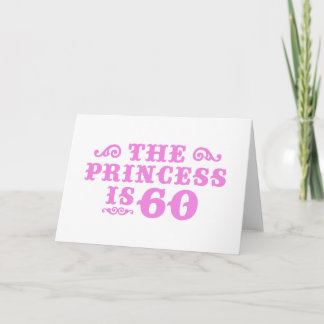 60th Birthday Card