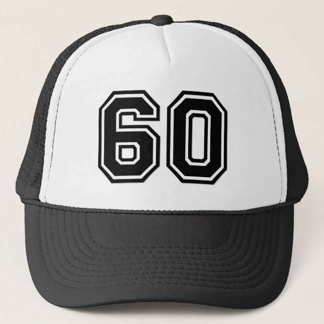 60th Birthday Classic Trucker Hat (Front)