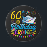 60th Birthday Cruise B-Day Party Round 7.5 Cm Round Badge<br><div class="desc">60th Birthday Cruise B-Day Party Funny design Gift Round Button Classic Collection.</div>