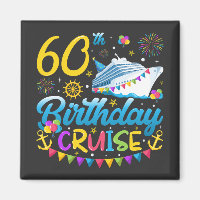 60th Birthday Cruise B-Day Party Square