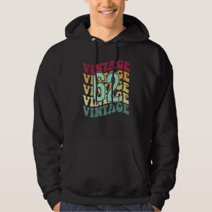 60th Birthday Decorations For Women Men Vintage 19 Hoodie