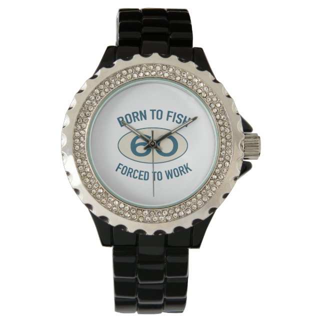 60th Birthday Fishing Watch (Front)