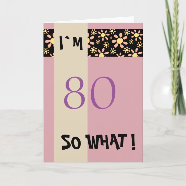 60th Birthday for Her Funny Motivational Card (Front)