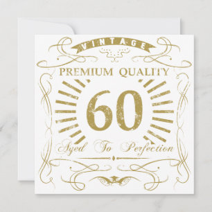 60th Birthday Gag Gift Card