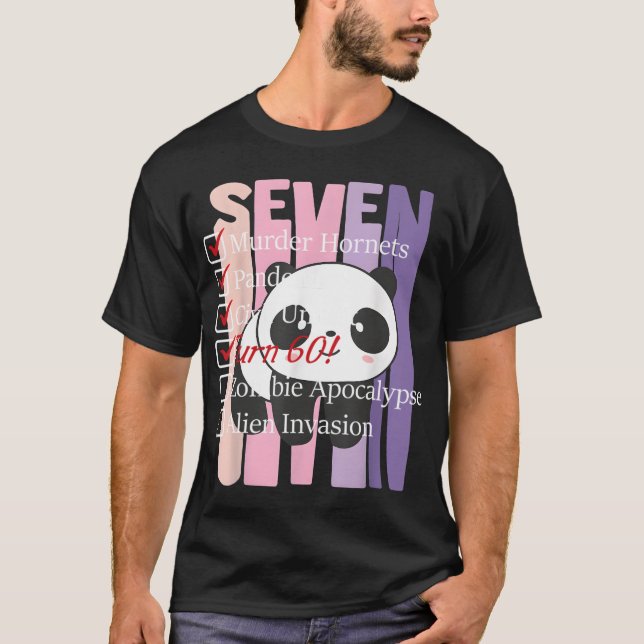 60Th Birthday Gift 60 Years Old Funny 2020 Quarant T-Shirt (Front)