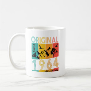 60th birthday gift man woman Original Vintage 1964 Coffee Mug