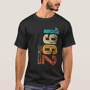 60Th Birthday Gifts 60 Year Old Retro Limited Edit T-Shirt