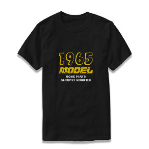 60th Birthday Gifts Funny Black T Shirts for Him