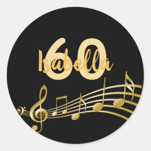 60s Music Stickers & Labels | Zazzle UK