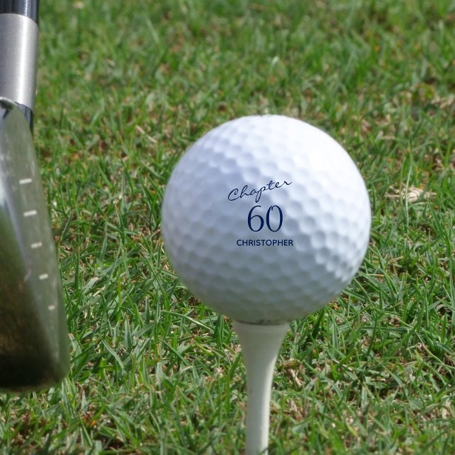 60th Birthday Golf Balls (Creator Uploaded)