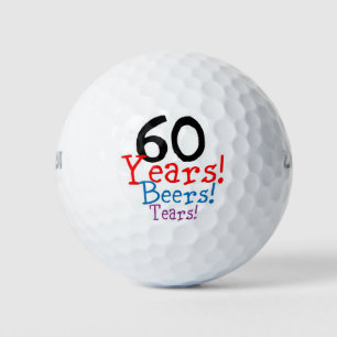 60th Birthday Golf Balls