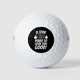 60th Birthday Golf Balls