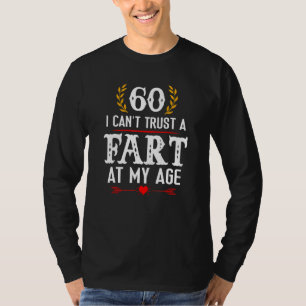 60th Birthday Grandpa Bday Grandma 60 I Canu2019t T-Shirt