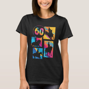 60th Birthday Horse Rider Horse Lover 60 Years Old T-Shirt