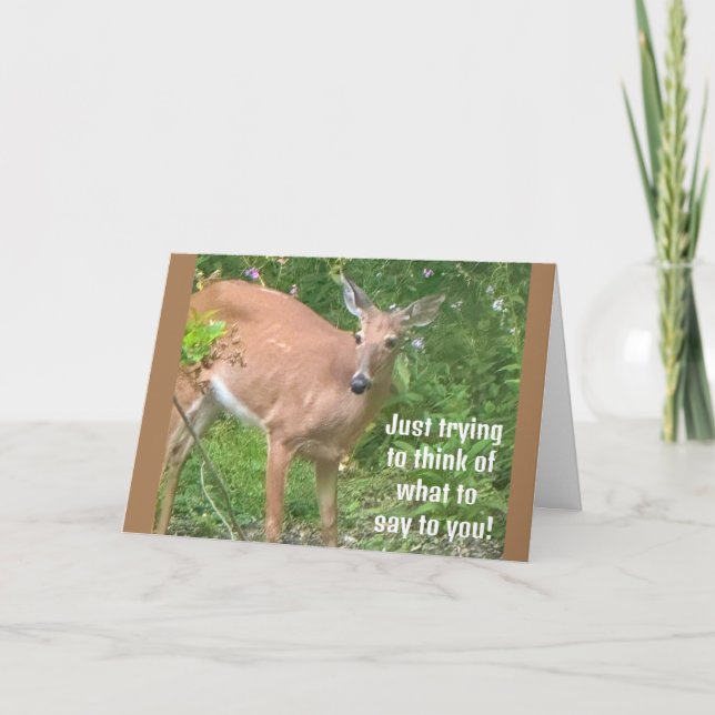 **60th BIRTHDAY HUMOR** FOR FRIEND OR FAMILY Card (Front)