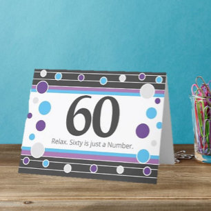 60th Birthday Humourous Card! Card