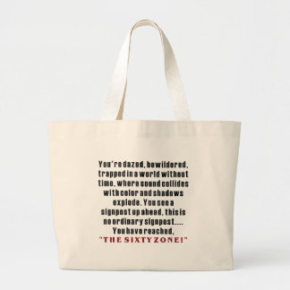 60th Birthday Large Tote Bag