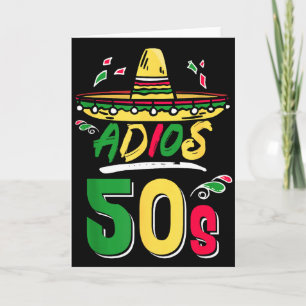 60th Birthday Mexican Party Cinco De Mayo Fiesta A Card