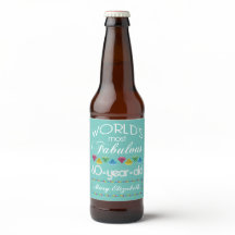 60th Birthday Most Fabulous Colourful Gem Turquois