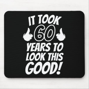 60th Birthday Mouse Mat