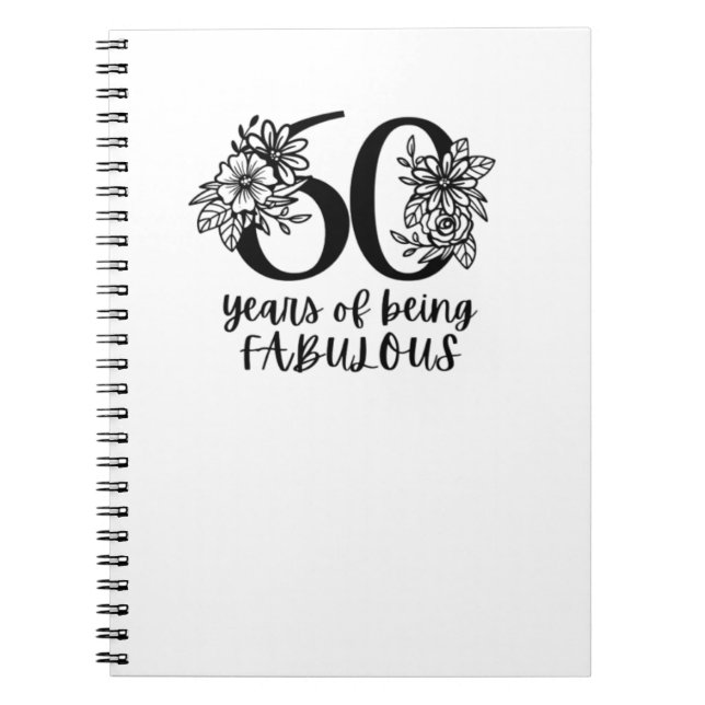 60th Birthday Notebook (Front)