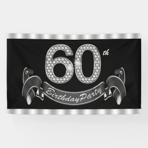 60th Birthday Party Banner