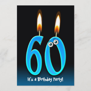 60th Birthday Party Invitation