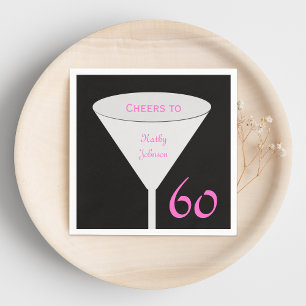 60th Birthday Party Paper Napkins