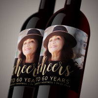60th Birthday Party Photo Cheers