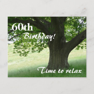 60th Birthday Party-Relax/with Quote Invitation