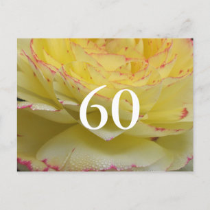 60th Birthday Postcard