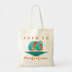 60th Birthday Retro Tote Bag