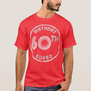 60th Birthday Squad Vintage Look T-Shirt