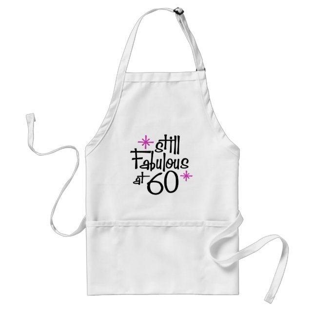 60th Birthday Standard Apron (Front)